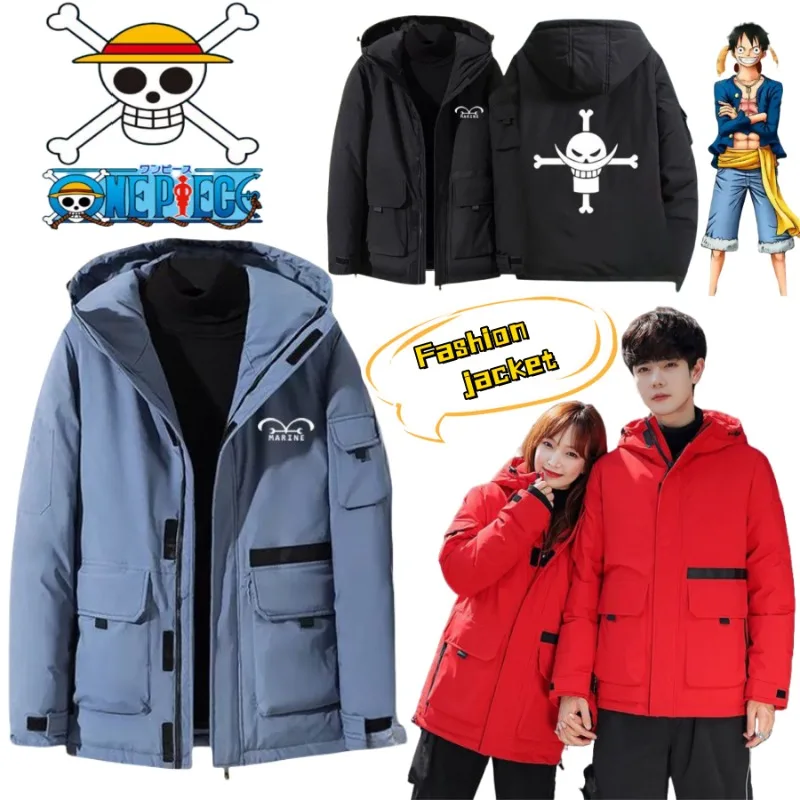New One Piece Monkey D. Luffy Roronoa Zoro Anime Two-Dimensional Warm Cotton Jacket for Men Fashionable and Stylish Winter Coat
New One Piece Monkey D. Luffy Roronoa Zoro Anime Two-Dimensional Warm Cotton Jacket for Men Fashionable and Stylish Winter Coat