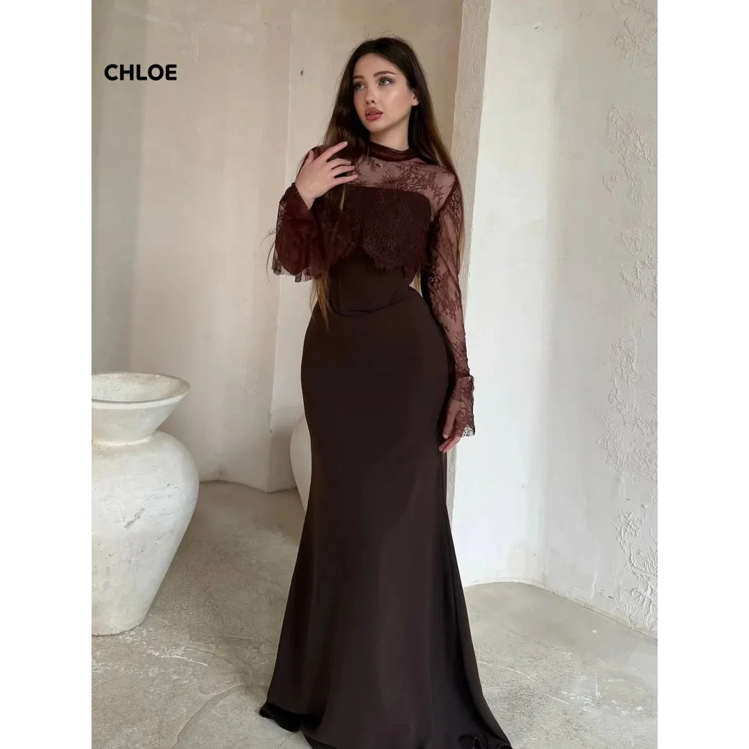 Brown Elegant Chic Woman Evening Dress for Elegant Party Crew Neck Customized Prom Luxury Dresses for Special Occasions Line A
Brown Elegant Chic Woman Evening Dress for Elegant Party Crew Neck Customized Prom Luxury Dresses for Special Occasions Line A