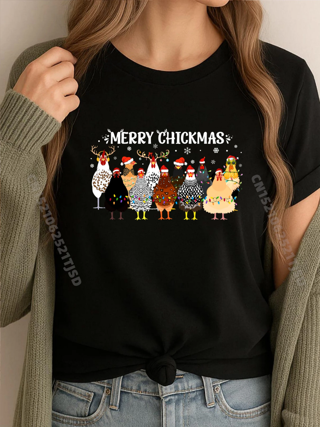 Merry Chickmas Chicken Farmer Santa Hat Xmas Light Спортивная футболка Женская осенняя мужская одежда больших размеров Crazy
Merry Chickmas Chicken Farmer Santa Hat Xmas Light Спортивная футболка Женская осенняя мужская одежда больших размеров Crazy