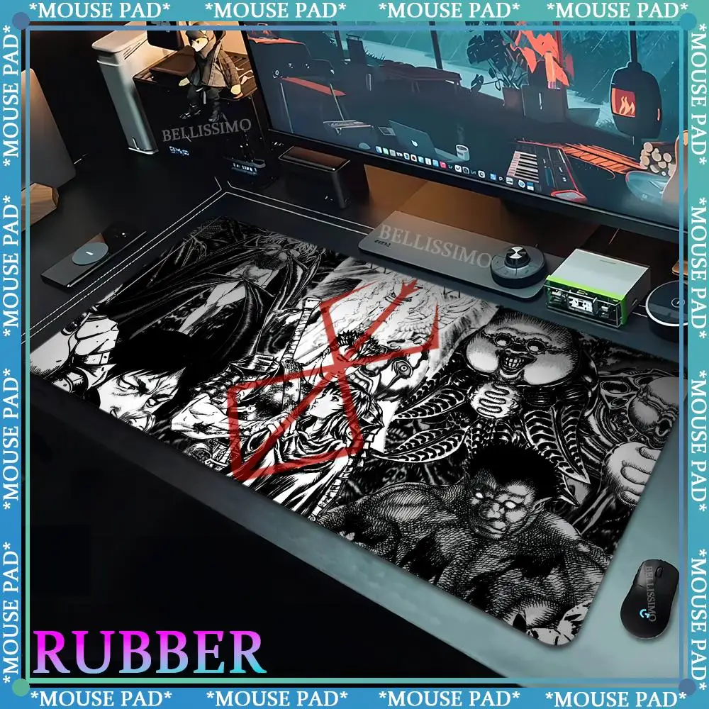 B-Berserk Anime XXL Mouse Pad Game Keyboard Pad Computer Accessories Oversized Laptop Lock Edge Computer Pad Desk mat 1200X600MM
B-Berserk Anime XXL Mouse Pad Game Keyboard Pad Computer Accessories Oversized Laptop Lock Edge Computer Pad Desk mat 1200X600MM