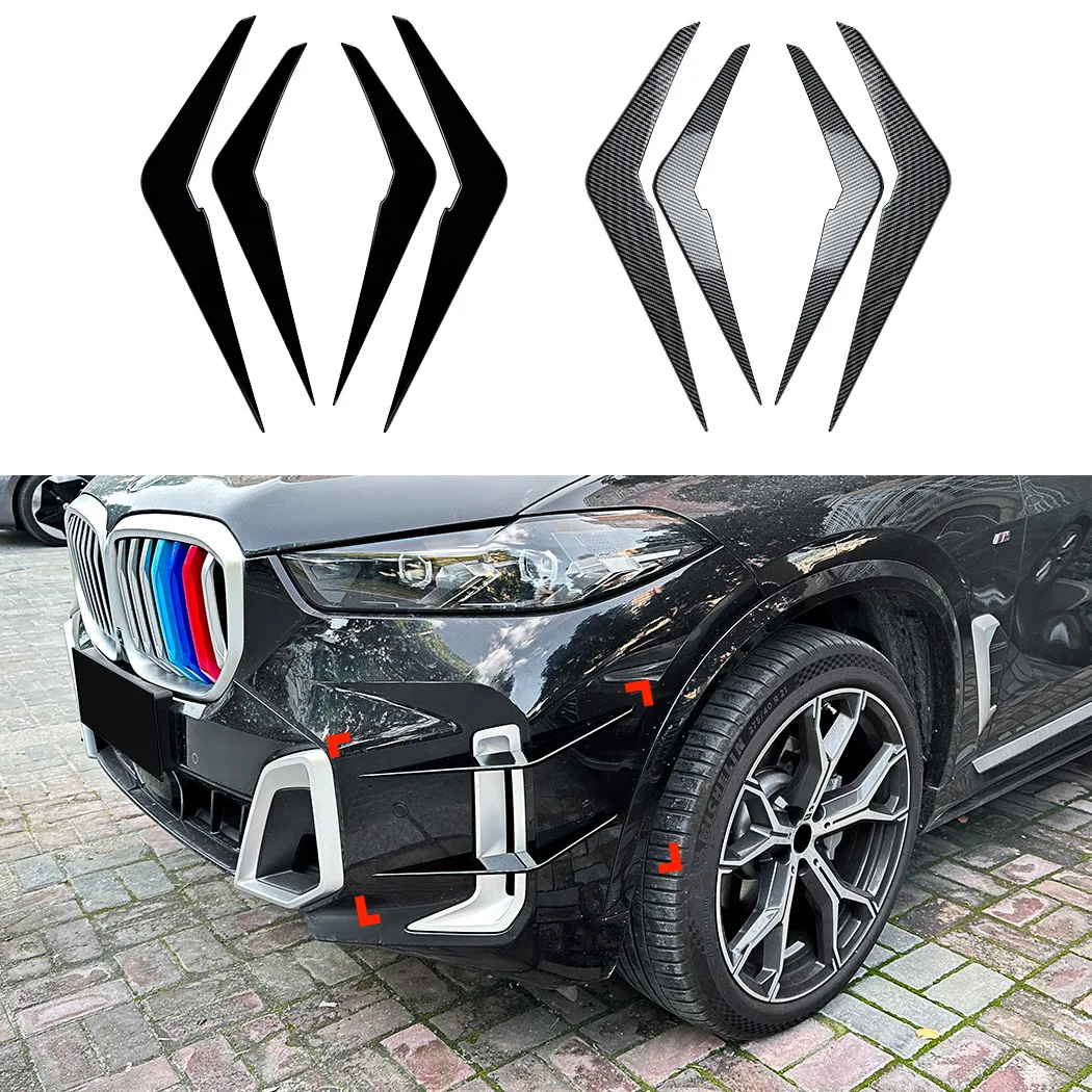 For BMW X5 G05 LCI M Sport 2023 Front Bumper Air Vent Wind Blade Exterior Decal Trim Accessories
For BMW X5 G05 LCI M Sport 2023 Front Bumper Air Vent Wind Blade Exterior Decal Trim Accessories