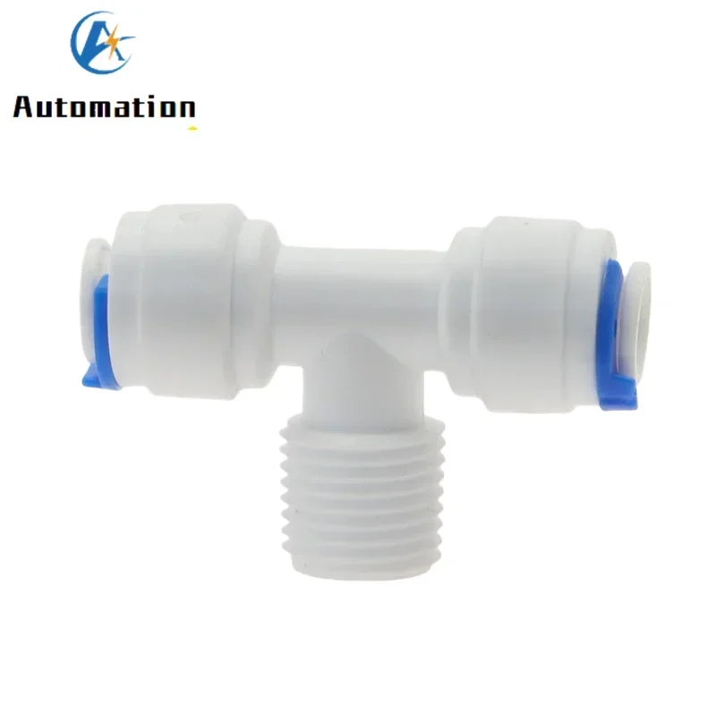 5 шт. 1/4 "наружный диаметр шланга до 1/4" 3/8" BSP с наружной резьбой RO Водяная пластиковая труба Быстрый соединитель Система обратного осмоса Фитинг Т-образный тройник
5 шт. 1/4 "наружный диаметр шланга до 1/4" 3/8" BSP с наружной резьбой RO Водяная пластиковая труба Быстрый соединитель Система обратного осмоса Фитинг Т-образный тройник