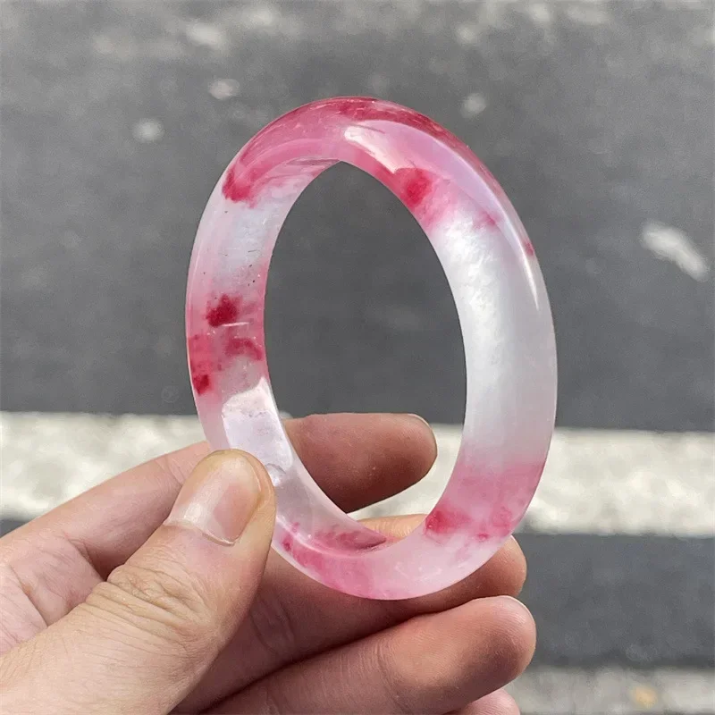 Pink Jade Bracelet Natural Energy Jewelry Girl Women Exquisite Elegant High end Jewelry Anti fatigue Eliminating Misfortune Gift
Pink Jade Bracelet Natural Energy Jewelry Girl Women Exquisite Elegant High end Jewelry Anti fatigue Eliminating Misfortune Gift