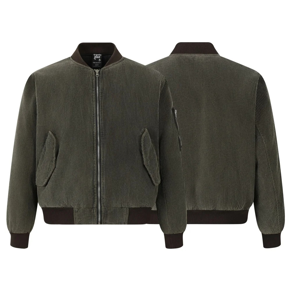 Women's Winter Bomber Jacket Crew Neck Vintage Corduroy 2026 New Outerwear Oversize Lightweight Padded Puffer Women Winter Coats
Women's Winter Bomber Jacket Crew Neck Vintage Corduroy 2026 New Outerwear Oversize Lightweight Padded Puffer Women Winter Coats