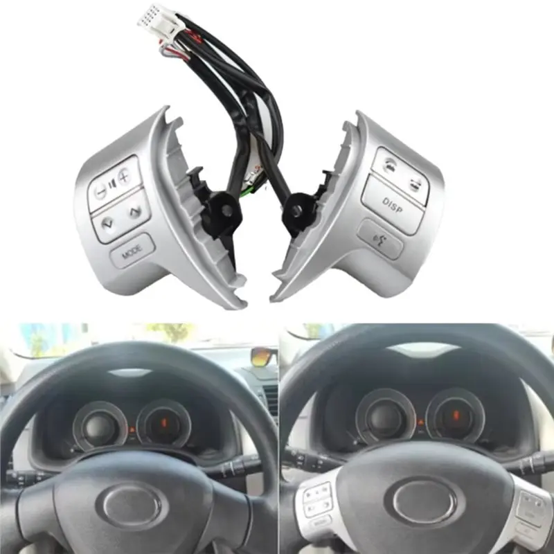 Multifunctional Steering Wheel Button Audio For Toyota Corolla 2007-2009 Bluetooth 84250-02200 8425002200 84250-12020-N30R
Multifunctional Steering Wheel Button Audio For Toyota Corolla 2007-2009 Bluetooth 84250-02200 8425002200 84250-12020-N30R