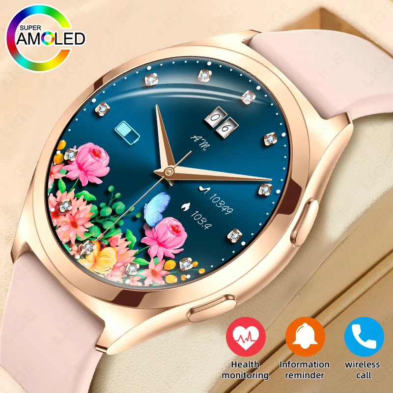 LIGE Waterproof Women Smart Band Watch Real-time Weather Forecast Female Watches Sports Ladies Smart Watch For Women Android IOS
LIGE Waterproof Women Smart Band Watch Real-time Weather Forecast Female Watches Sports Ladies Smart Watch For Women Android IOS