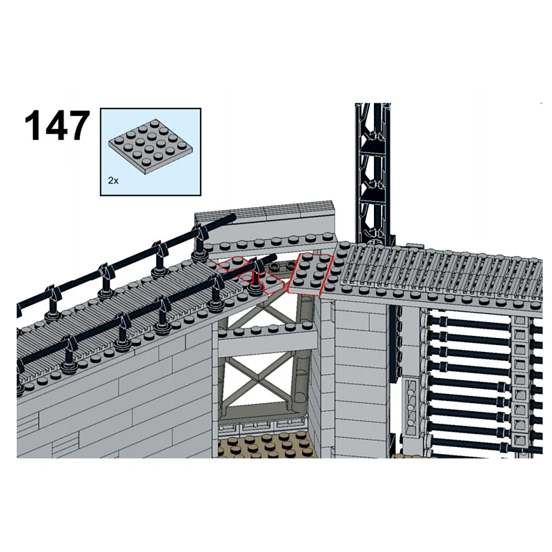 Architecture Display Velociraptor MOC Cage Building Blocks Model DIY Assemble Bricks Collection Creative Toys Gifts 2120PCS
Architecture Display Velociraptor MOC Cage Building Blocks Model DIY Assemble Bricks Collection Creative Toys Gifts 2120PCS