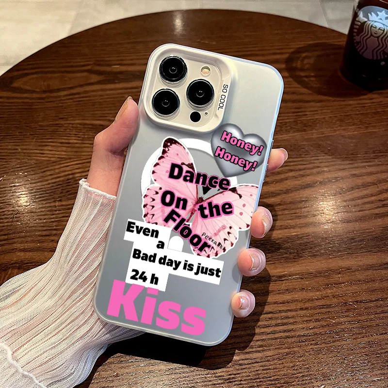 Cute Butterfly Love Magnetic Case For iPhone 17PM 16Pro 15 14Plus Anti-Fall Shockproof Phone Cover
Cute Butterfly Love Magnetic Case For iPhone 17PM 16Pro 15 14Plus Anti-Fall Shockproof Phone Cover