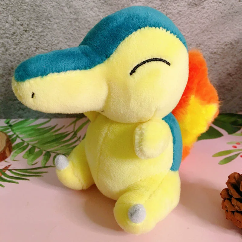 Original Japanese anime Pokemon dolls Cyndaquil Plush toys Children's birthday Presents
Original Japanese anime Pokemon dolls Cyndaquil Plush toys Children's birthday Presents