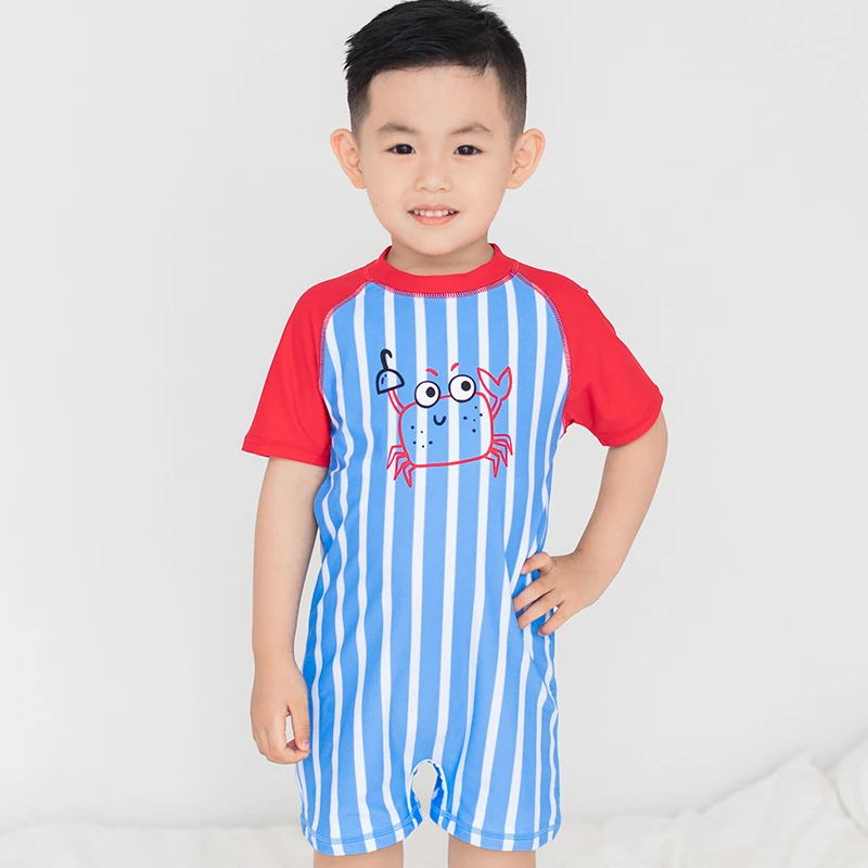 Rosielars 3-9 Years Striped Kids Swimwear Cute Short Sleeve Zip Up Baby Boy Swimwear Toddler Beach Swimsuit Infant Bathing Suit
Rosielars 3-9 Years Striped Kids Swimwear Cute Short Sleeve Zip Up Baby Boy Swimwear Toddler Beach Swimsuit Infant Bathing Suit