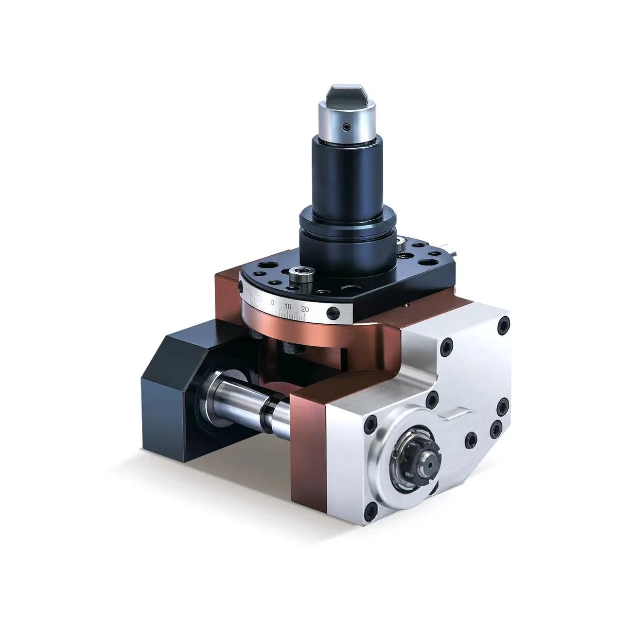 Power turret machine tool parts milling head hobbing movable seat lathe numerical control
Power turret machine tool parts milling head hobbing movable seat lathe numerical control