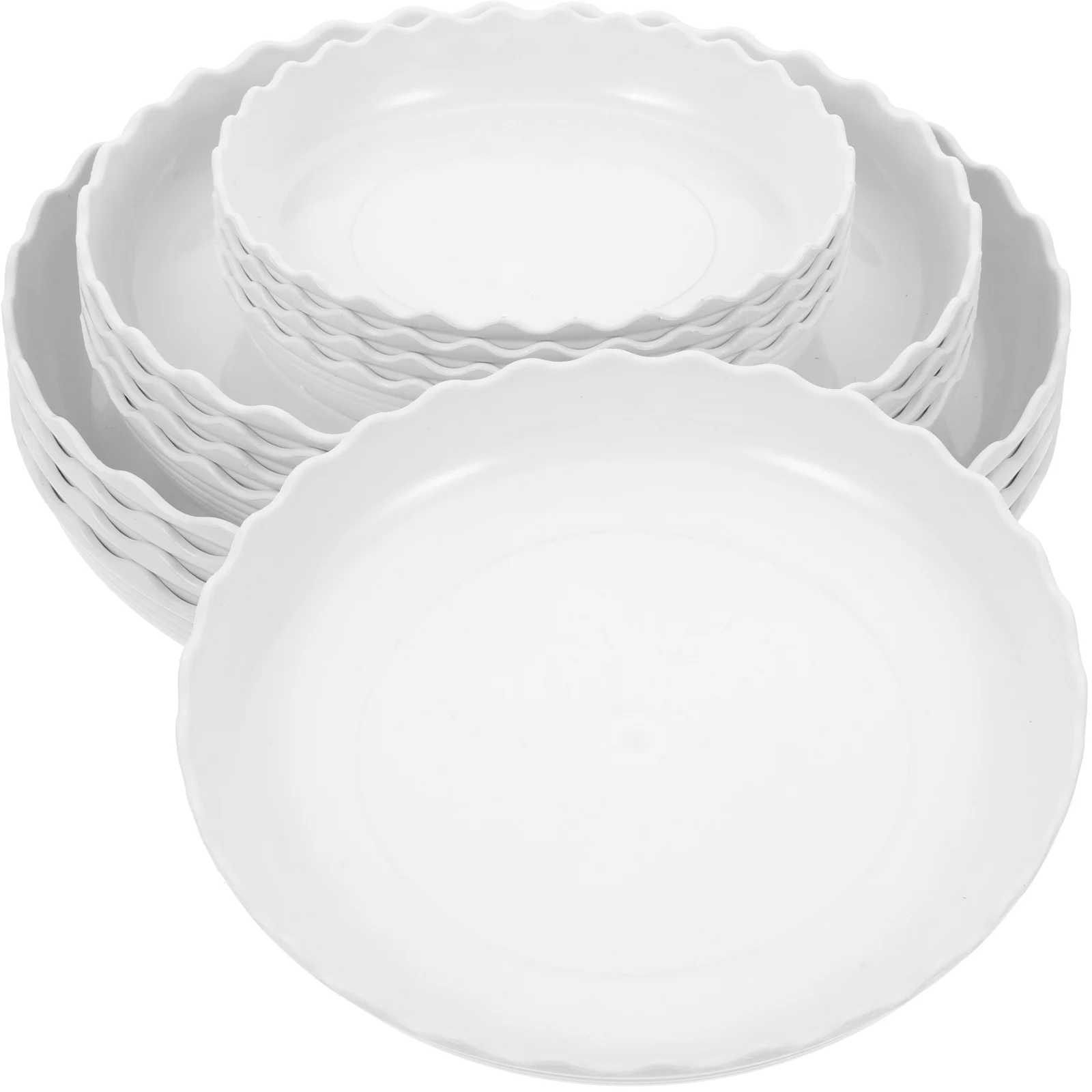 12pcs White Circular Plant Trays for Flower Pots 140mm 200mm 240mm Diameters PP Resin Prevent Sliding Suitable All Pots Garden
12pcs White Circular Plant Trays for Flower Pots 140mm 200mm 240mm Diameters PP Resin Prevent Sliding Suitable All Pots Garden