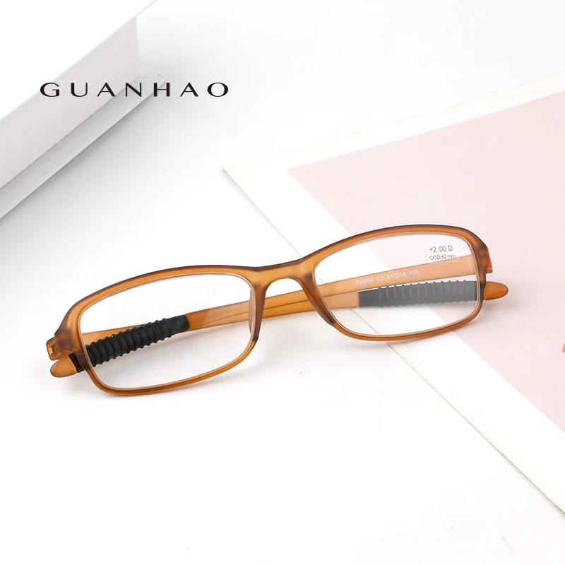 Guanhao Reading Glasses TR90 Ultralight Presbyopic Glasses Lightweight Eyewear Readers For Men Women +1.0 1.5 2.0 2.5 HD View
Guanhao Reading Glasses TR90 Ultralight Presbyopic Glasses Lightweight Eyewear Readers For Men Women +1.0 1.5 2.0 2.5 HD View