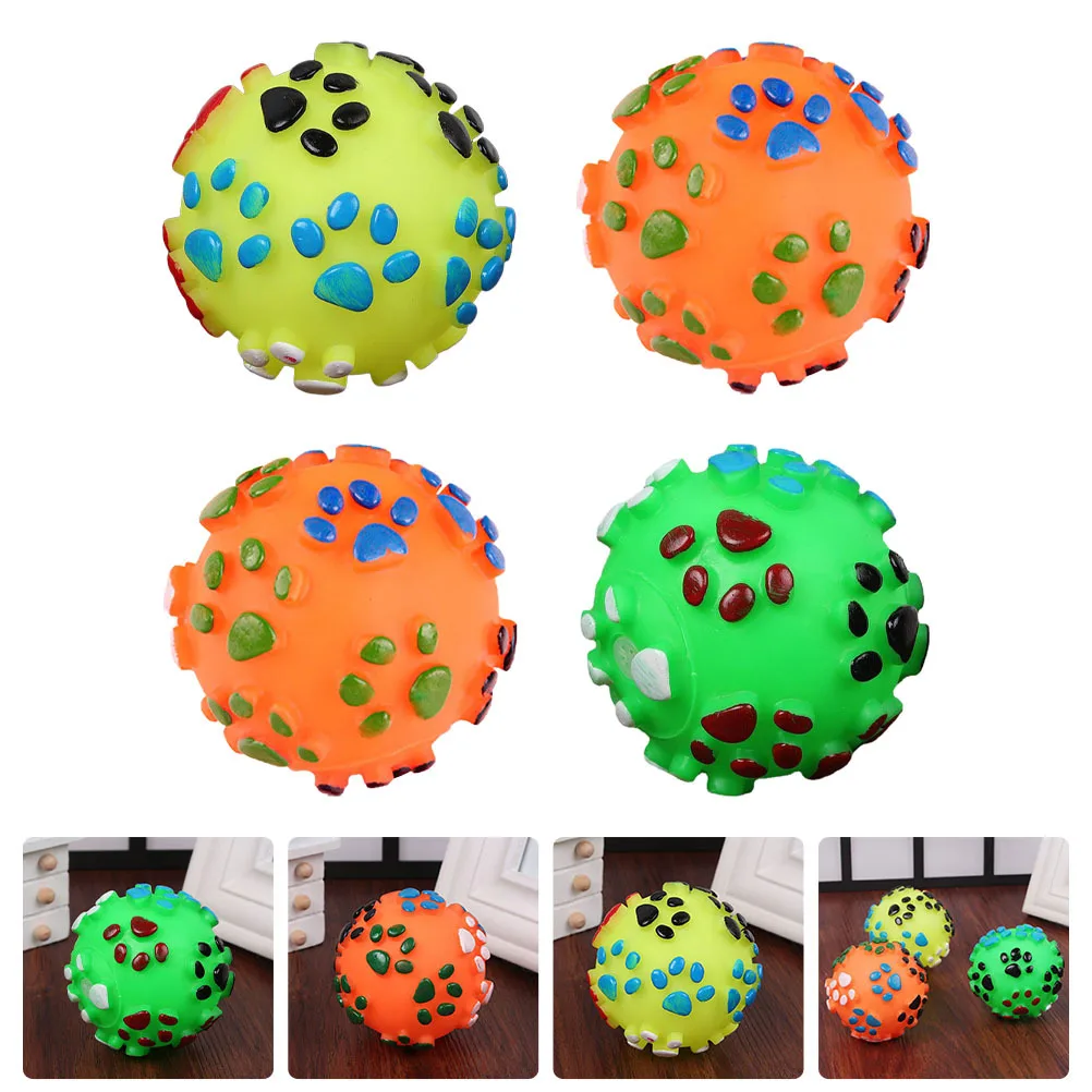 4Pcs Household Puppy Chew Balls Bite-Resistant Dog Balls Exercise Health Develop Intelligence Accessory
4Pcs Household Puppy Chew Balls Bite-Resistant Dog Balls Exercise Health Develop Intelligence Accessory