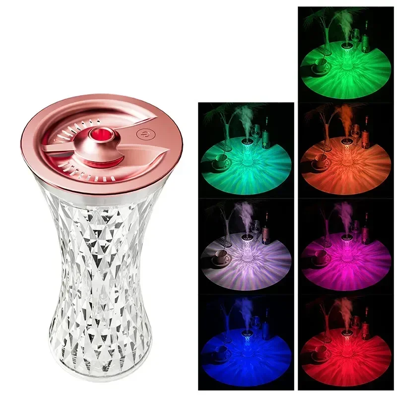 270ml Crystal Mini Air Humidifier Portable Aroma Essential Oil Diffuser Ultrasonic Small Waist Smart air humidifier
270ml Crystal Mini Air Humidifier Portable Aroma Essential Oil Diffuser Ultrasonic Small Waist Smart air humidifier
