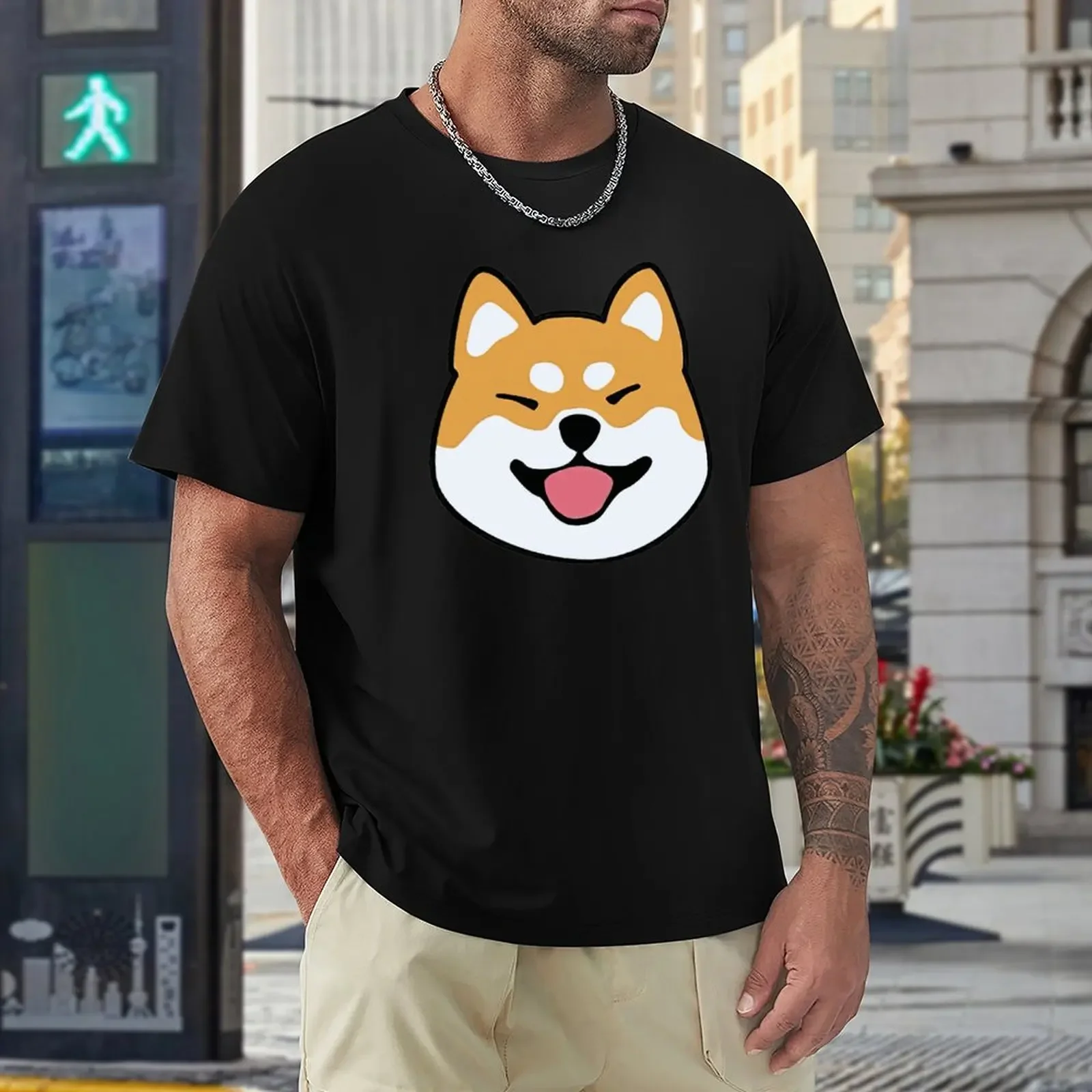 Kawaii Cute Shiba Inu Print T-shirt Harajuku Funny Dog Graphics Short Sleeve T Shirt Women Clothes Casual Unisex Streetwear Tops
Kawaii Cute Shiba Inu Print T-shirt Harajuku Funny Dog Graphics Short Sleeve T Shirt Women Clothes Casual Unisex Streetwear Tops