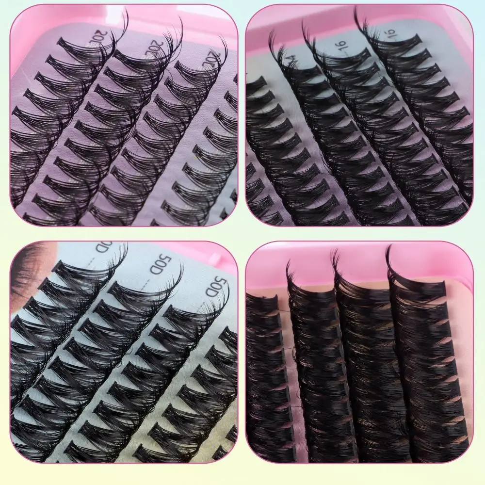 640Clusters Beauty Tool Curled Cluster Lashes Soft DIY Curly False Eyelash Long Lasting Large Capacity Individual Lash Make Up
640Clusters Beauty Tool Curled Cluster Lashes Soft DIY Curly False Eyelash Long Lasting Large Capacity Individual Lash Make Up
