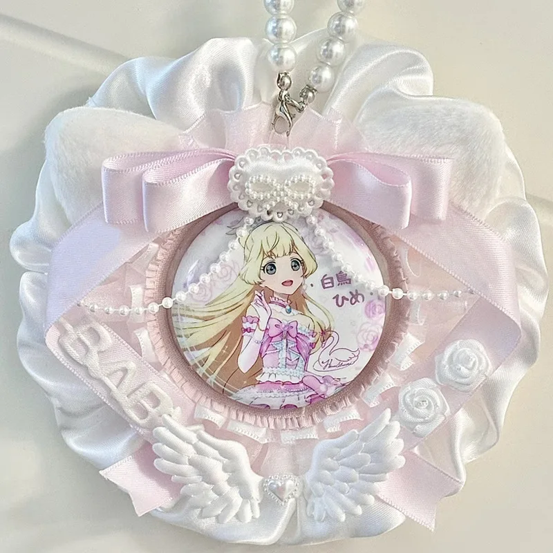 5.8-7.8cm Cartoon Badge Pin Holder Set Pink Color Lace Bow Ribbon Badge Clip Displaying Protector Kids Gift Student Supplies
5.8-7.8cm Cartoon Badge Pin Holder Set Pink Color Lace Bow Ribbon Badge Clip Displaying Protector Kids Gift Student Supplies