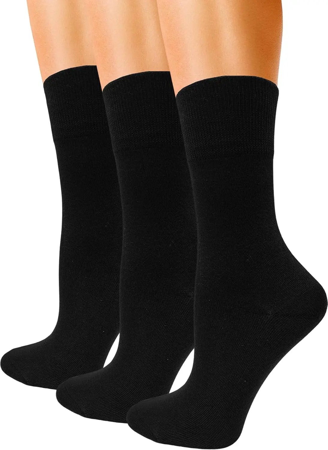 Premium Soft Crew Socks for Women, 3 Pairs Bamboo Rayon Viscose Thin Trouser Dress Socks Bulk Pack
Premium Soft Crew Socks for Women, 3 Pairs Bamboo Rayon Viscose Thin Trouser Dress Socks Bulk Pack