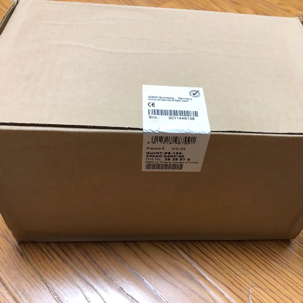 2938879 QUINT-PS-100-240AC/24DC/40 QUINT POWER Switching Power Supply Fast Ship High Quality
2938879 QUINT-PS-100-240AC/24DC/40 QUINT POWER Switching Power Supply Fast Ship High Quality