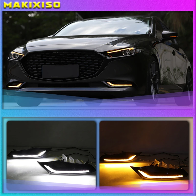 LED Daytime Running Light For Mazda 3 Axela 2019 2020 Waterproof 12V Yellow Turn Signal Indicator Light Bumper Lamp LED DRL
LED Daytime Running Light For Mazda 3 Axela 2019 2020 Waterproof 12V Yellow Turn Signal Indicator Light Bumper Lamp LED DRL