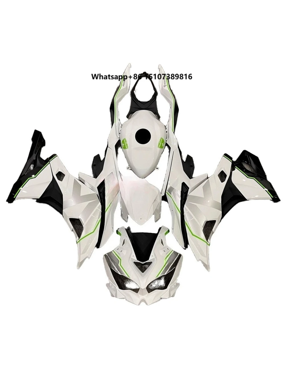 Motorcycle Aftermarket Fairing Kit Bodywork Plastic Fairing Kit for ZX-4R 2020-2025 W/Bolt Kit
Motorcycle Aftermarket Fairing Kit Bodywork Plastic Fairing Kit for ZX-4R 2020-2025 W/Bolt Kit