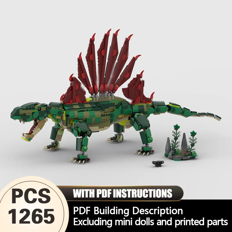 Creators Animal Series Model MOC Building Bricks Dimetrodon Grandis Modular Technology Gifts Holiday Assemble Children Toys Suit
Creators Animal Series Model MOC Building Bricks Dimetrodon Grandis Modular Technology Gifts Holiday Assemble Children Toys Suit
