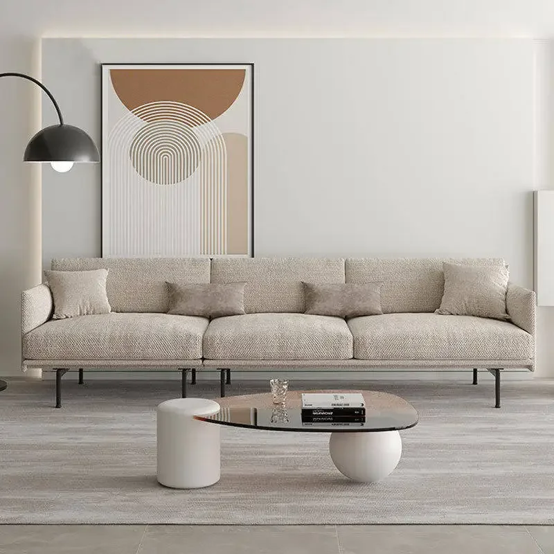 Italian minimalist cotton and linen fabric sofa modern simple small apartment living room wabi sabi cream style high-footed
Italian minimalist cotton and linen fabric sofa modern simple small apartment living room wabi sabi cream style high-footed