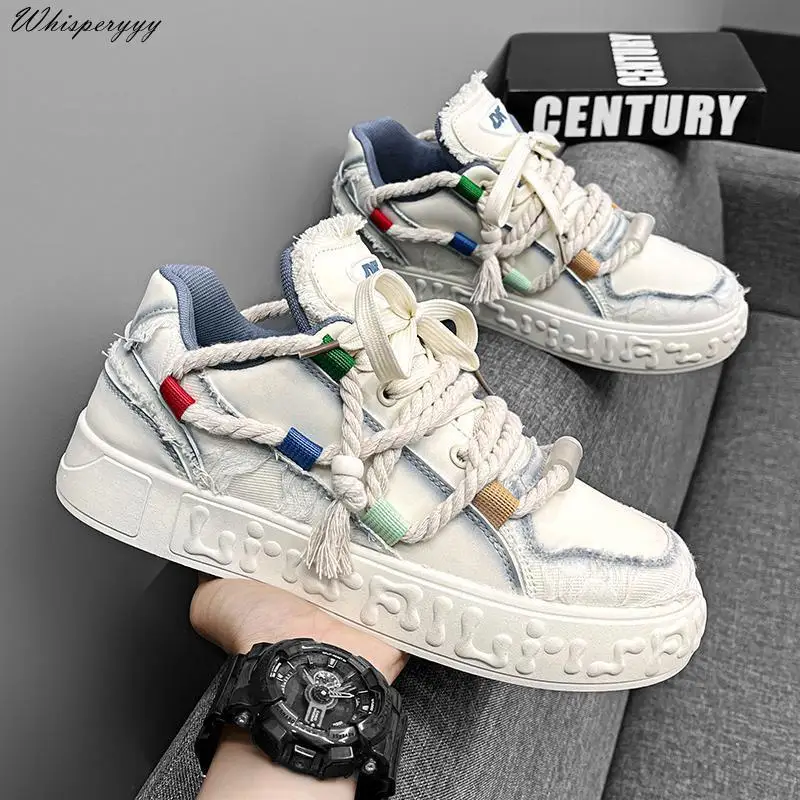 Original Men's Shoes Autumn Winter New Leisure Sports Shoes Men's Fashion Brand Thick Soled Frenum Height Increasing White Shoes
Original Men's Shoes Autumn Winter New Leisure Sports Shoes Men's Fashion Brand Thick Soled Frenum Height Increasing White Shoes