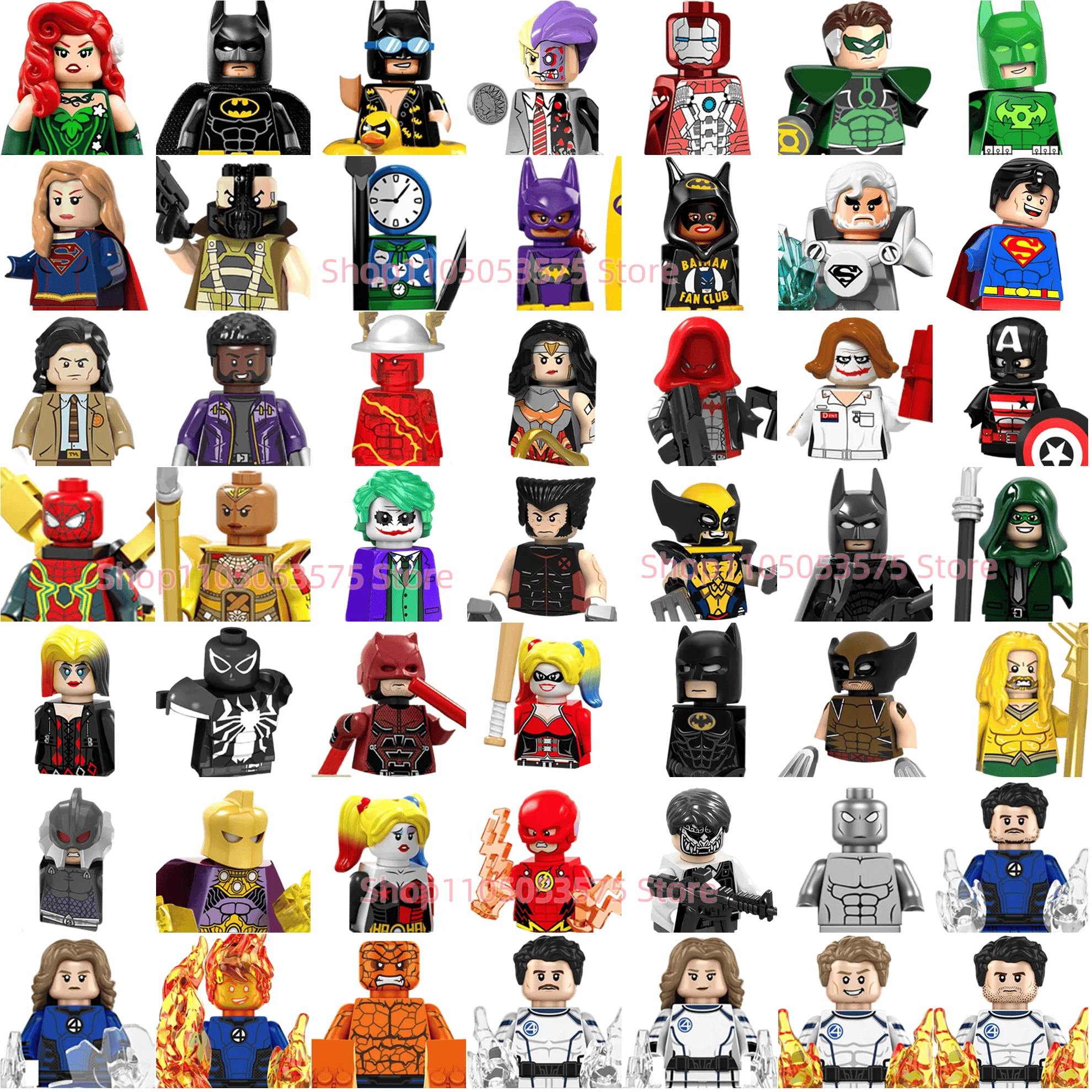 Superhero Assembly Building Blocks kids MINI Puzzle Brick toy Marvel The Punisher Aquaman Fate Doctor Collection Gift
Superhero Assembly Building Blocks kids MINI Puzzle Brick toy Marvel The Punisher Aquaman Fate Doctor Collection Gift