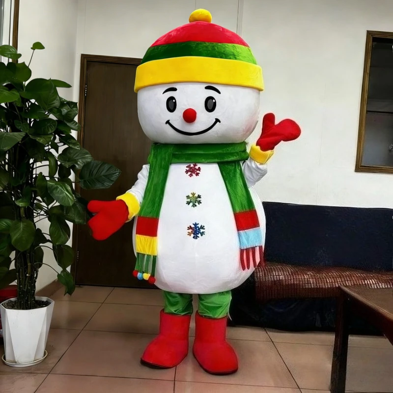 Christmas Snowman Mascot Costume Easter Halloween Christmas Party Dress Cartoon Character Cosplay Costumes Set
Christmas Snowman Mascot Costume Easter Halloween Christmas Party Dress Cartoon Character Cosplay Costumes Set