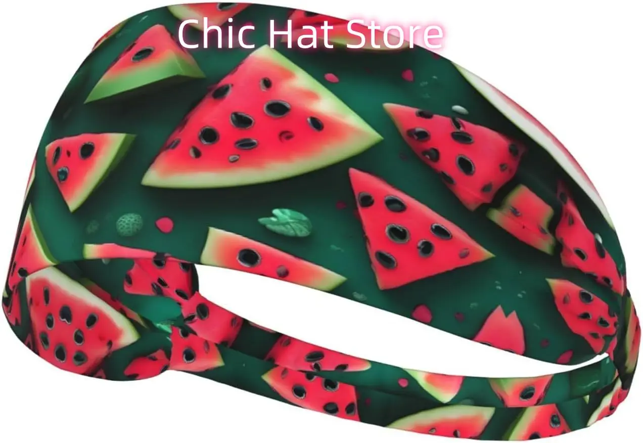 Dream Watermelon Elastic Exercise Headband, Fitness Exercise Yoga Cycling Headband, Outdoor Sports Elastic Sweat-Absorbing Headb
Dream Watermelon Elastic Exercise Headband, Fitness Exercise Yoga Cycling Headband, Outdoor Sports Elastic Sweat-Absorbing Headb