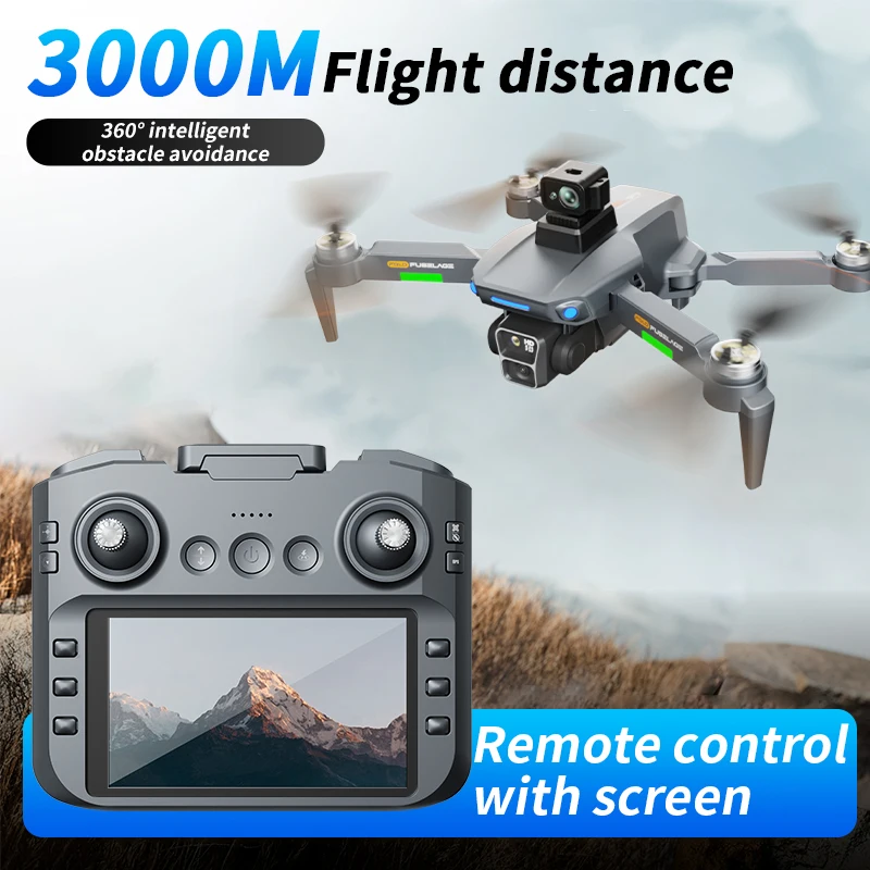 KBDFA B8S Drone GPS FPV 4K HD Dual Camera 360° Obstacle Avoidance Foldable Quadcopter
KBDFA B8S Drone GPS FPV 4K HD Dual Camera 360° Obstacle Avoidance Foldable Quadcopter