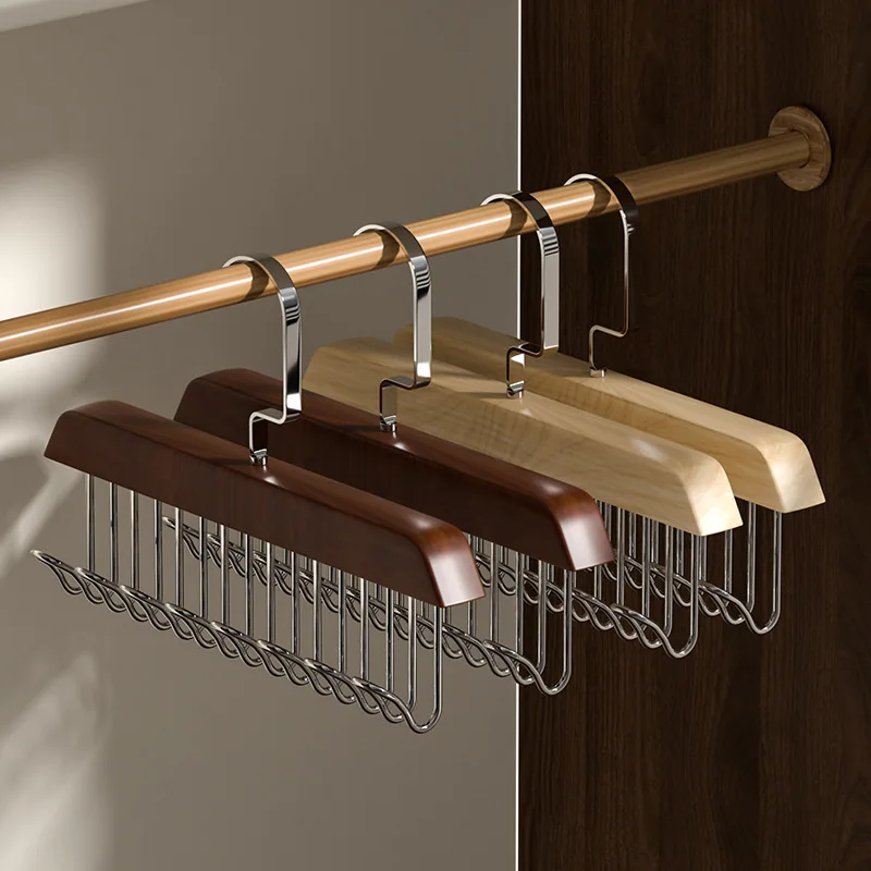 8-Hook Solid Wood Hanger – Multi-Hook Clothes Hanger for Underwear, Straps & Hangable Storage – Vintage Original
8-Hook Solid Wood Hanger – Multi-Hook Clothes Hanger for Underwear, Straps & Hangable Storage – Vintage Original