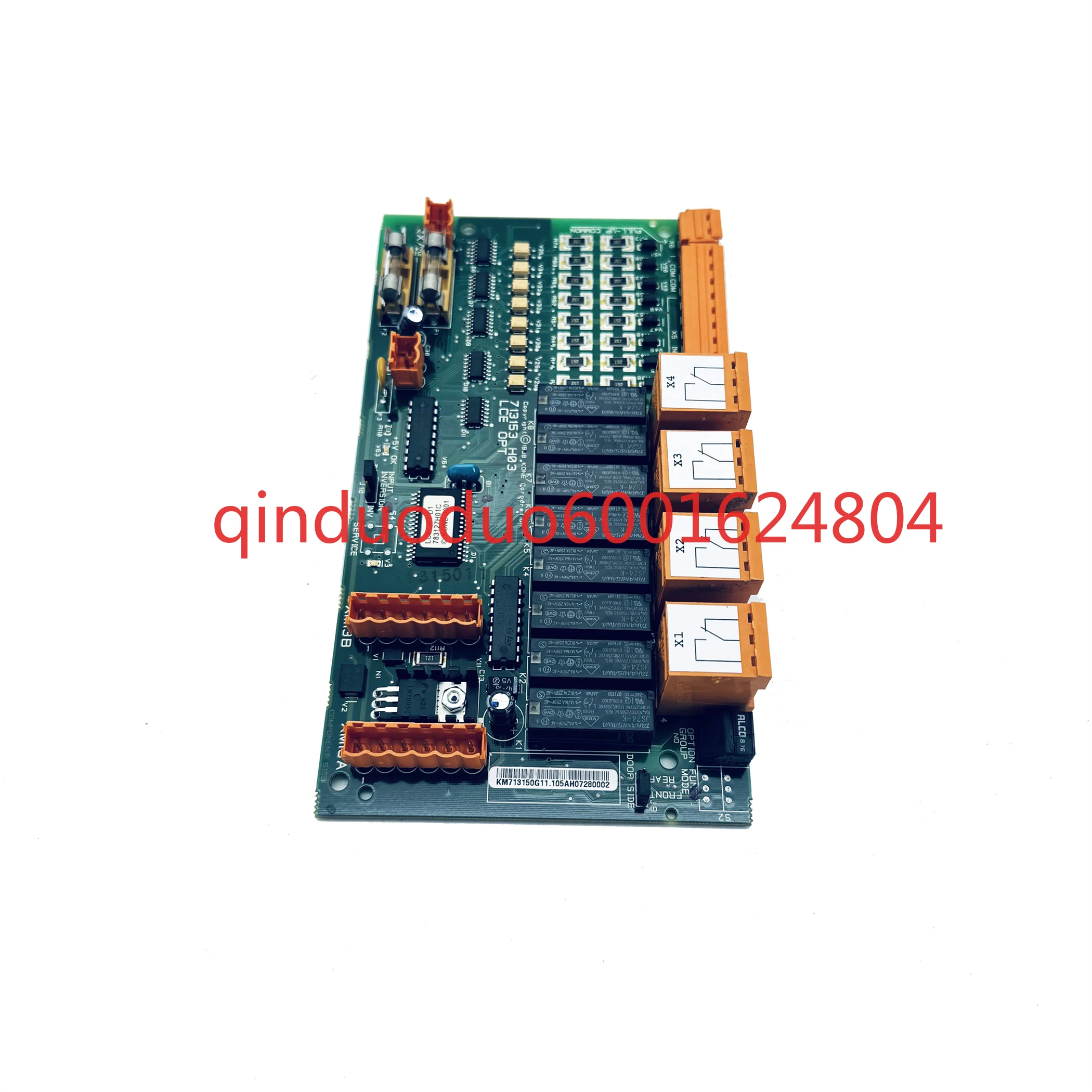 Suitable for KONE elevator fire board KM713150G11/713153 H04 LCE OPT
Suitable for KONE elevator fire board KM713150G11/713153 H04 LCE OPT