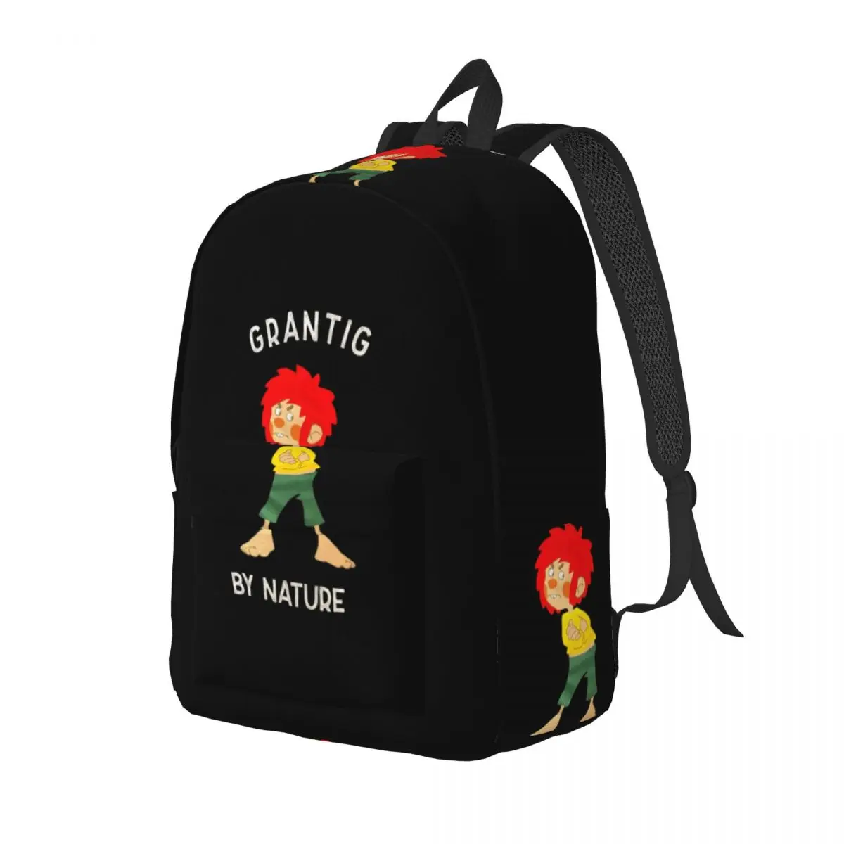 Pumuckl Grantig By Nature Backpack Daypack Large Capacity Children BookBag School Bag Shoulder Bags for Boys Girls
Pumuckl Grantig By Nature Backpack Daypack Large Capacity Children BookBag School Bag Shoulder Bags for Boys Girls
