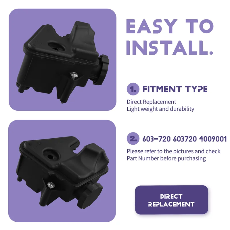 Power For Benz CL550 CLS550 Compatible Reservoir Tank Cover 603-720 4009001 0004602583 Fuel Tank Unit
Power For Benz CL550 CLS550 Compatible Reservoir Tank Cover 603-720 4009001 0004602583 Fuel Tank Unit