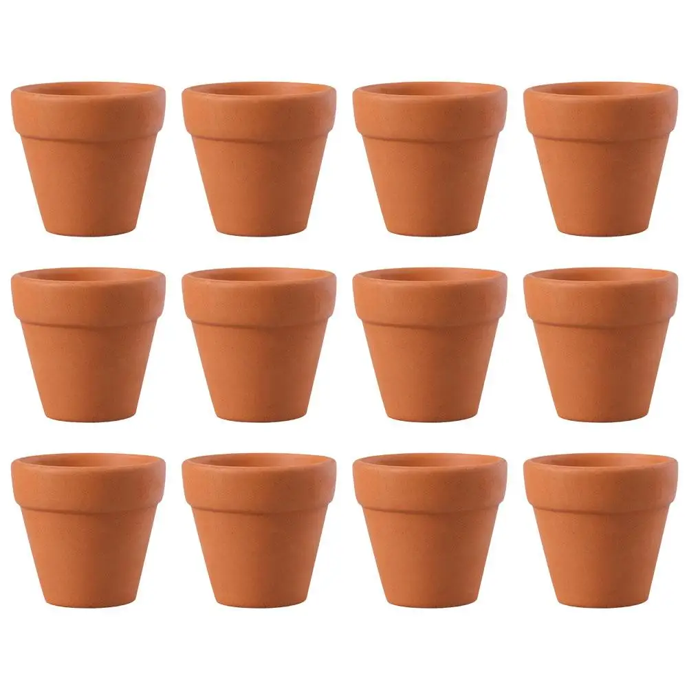 12 шт. универсальный терракотовый горшок для растений, офисные глиняные керамические горшки для комнатных растений
12 шт. универсальный терракотовый горшок для растений, офисные глиняные керамические горшки для комнатных растений