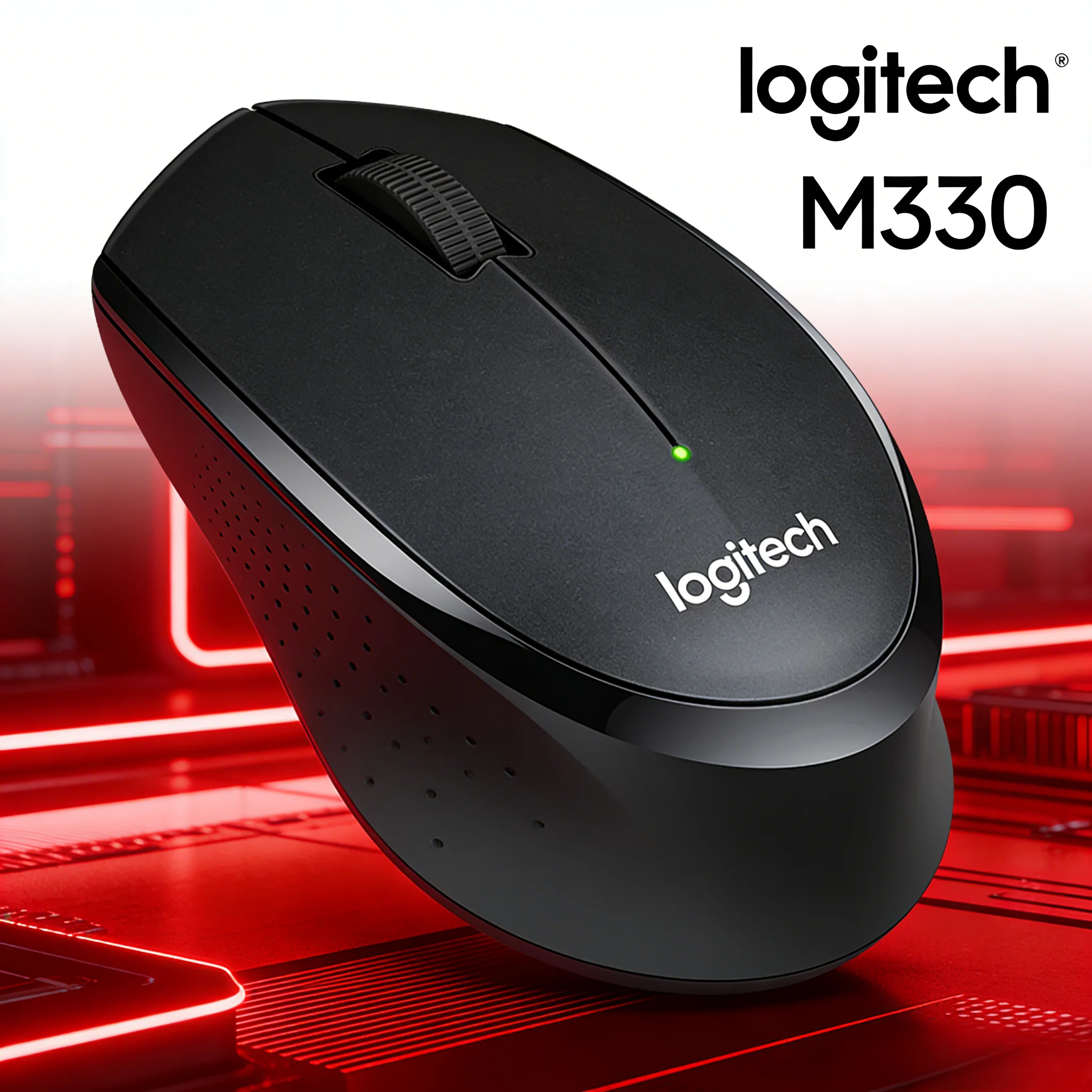 Беспроводная эргономичная мышь Logitech M330 для правой руки, для библиотеки и офиса
Беспроводная эргономичная мышь Logitech M330 для правой руки, для библиотеки и офиса