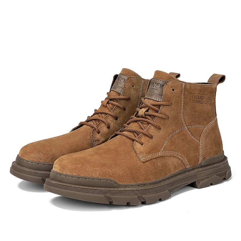 Men's Outdoor Casual Shoes, High Quality Casual Men's Boots, Fashionable and Elegant Leather Shoes
Men's Outdoor Casual Shoes, High Quality Casual Men's Boots, Fashionable and Elegant Leather Shoes