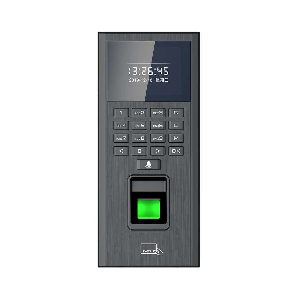 July005 Waterproof Dual Frequency Card Reader Standalone Biometric Fingerprint Password Access Control Machine Time Attendance
July005 Waterproof Dual Frequency Card Reader Standalone Biometric Fingerprint Password Access Control Machine Time Attendance