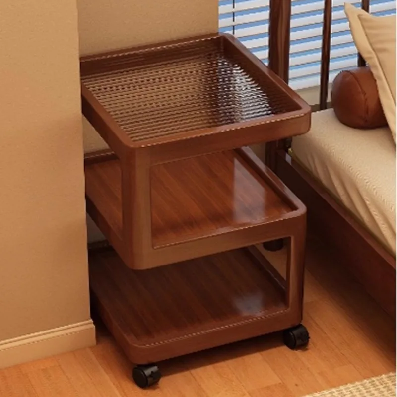 Modern Acrylic Nightstand, Transparent Small Side Table with 2-Tier Storage, Space-Saving Mobile Cabinet for Studio Apartment
Modern Acrylic Nightstand, Transparent Small Side Table with 2-Tier Storage, Space-Saving Mobile Cabinet for Studio Apartment