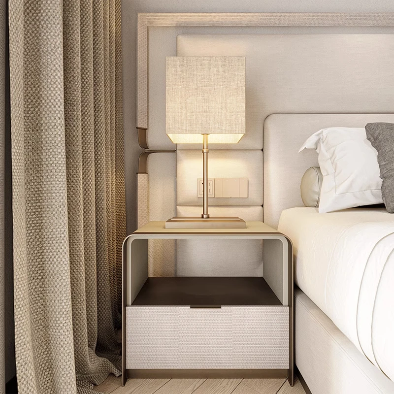 Storage Luxury Nightstand Aesthetic Trendy Drawers Modern Bedside Table Minimalist Nordic Mesita De Noche Bedroom Furniture
Storage Luxury Nightstand Aesthetic Trendy Drawers Modern Bedside Table Minimalist Nordic Mesita De Noche Bedroom Furniture