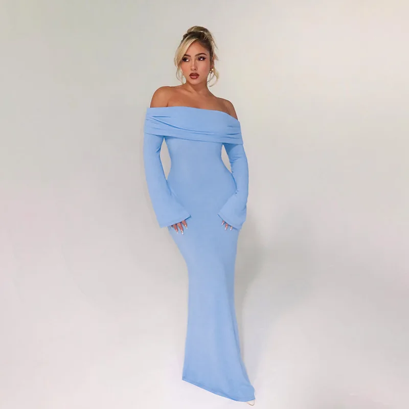 One Shoulder Backless Dress, New Sexy Slim Fit, Hip Hugging Long Dress, Evening Gown
One Shoulder Backless Dress, New Sexy Slim Fit, Hip Hugging Long Dress, Evening Gown