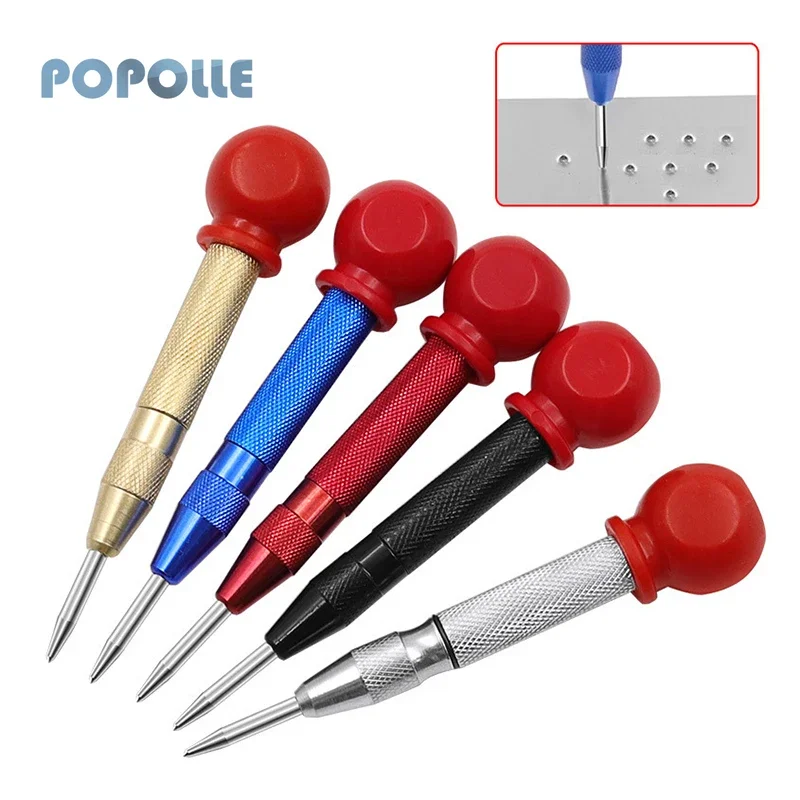 Center Punch Automatic Metal Punch Tool Woodworking Tools Loaded Marker Wood Chisel Joinery Carpenter Tool
Center Punch Automatic Metal Punch Tool Woodworking Tools Loaded Marker Wood Chisel Joinery Carpenter Tool