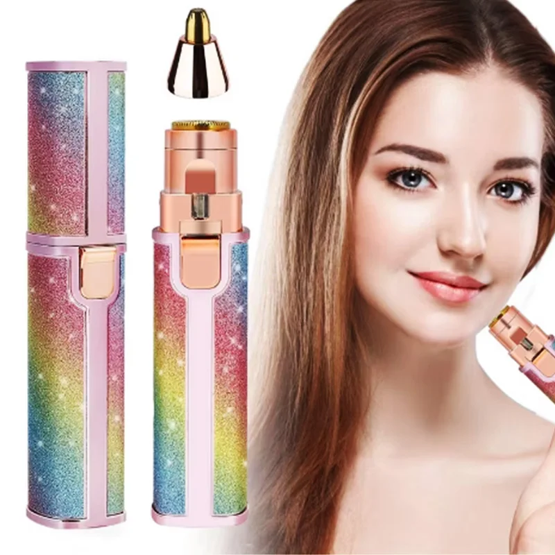 2-in-1 eyebrow razor, mini painless battery-operated eyebrow trimmer, portable electric facial eyebrow remover
2-in-1 eyebrow razor, mini painless battery-operated eyebrow trimmer, portable electric facial eyebrow remover