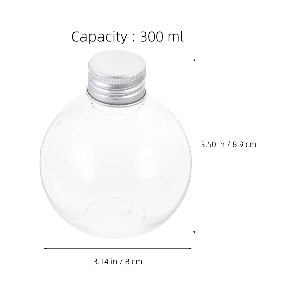 10Pcs Transparent Light Bulb Bottles Portable Multi-Functional Juice Storage Bottles Anti-Leak Drink Containers for Milk Coffee
10Pcs Transparent Light Bulb Bottles Portable Multi-Functional Juice Storage Bottles Anti-Leak Drink Containers for Milk Coffee