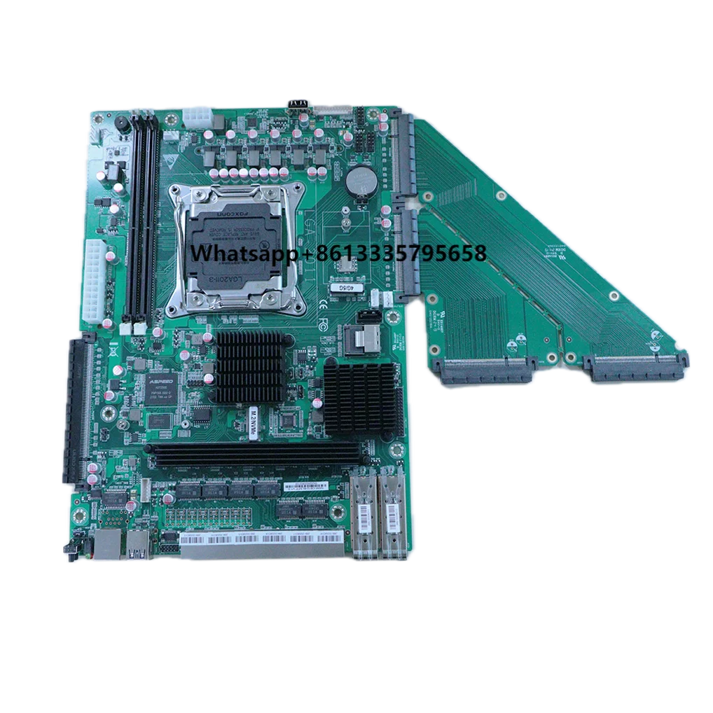 NEW X99 C612 Xeon E5 V3/V4 CPU 6 LAN GbE 2 SFP 10GbE Network Security Bypass Firewall Motherboard
NEW X99 C612 Xeon E5 V3/V4 CPU 6 LAN GbE 2 SFP 10GbE Network Security Bypass Firewall Motherboard
