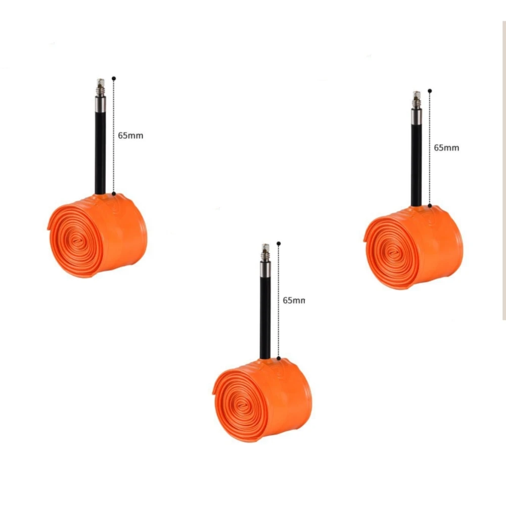 For TPU Inner Tube 35g for 700C Road Bike Tires 23C 25C 26C 28C 30C 32C Ultralight Design Orange Color 65mm Valve
For TPU Inner Tube 35g for 700C Road Bike Tires 23C 25C 26C 28C 30C 32C Ultralight Design Orange Color 65mm Valve