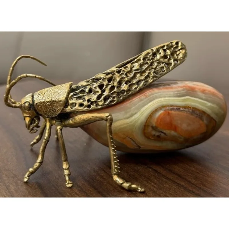 ornament retro and old brass insects, hand-played tea pet handicrafts, desktop decorative coffee table decoration
ornament retro and old brass insects, hand-played tea pet handicrafts, desktop decorative coffee table decoration